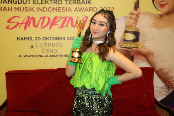 Menang AMI Awards 2022, Sandrina Tak Mau Berpuas Diri