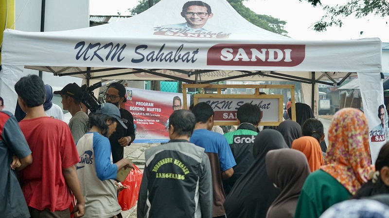 Pemulihan Ekonomi, Puluhan Warteg di Tangerang Diborong