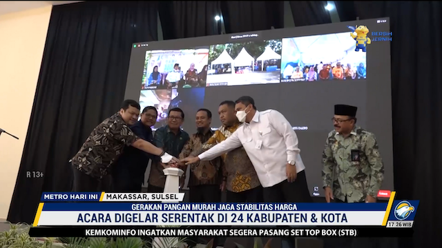 Tekan Inflasi, Dinas Ketahanan Pangan Sulsel Gelar Gerakan Pangan Murah