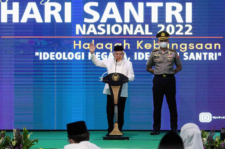 Wapres: Santri Berperan Isi Kemerdekaan dan Pembangunan