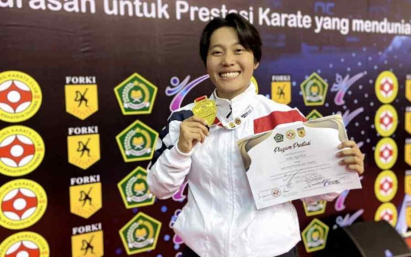 Atlet TNI AL Sabet Emas di Kejurnas Karate, KSAL Berkomitmen Tingkatkan Kualitas SDM
