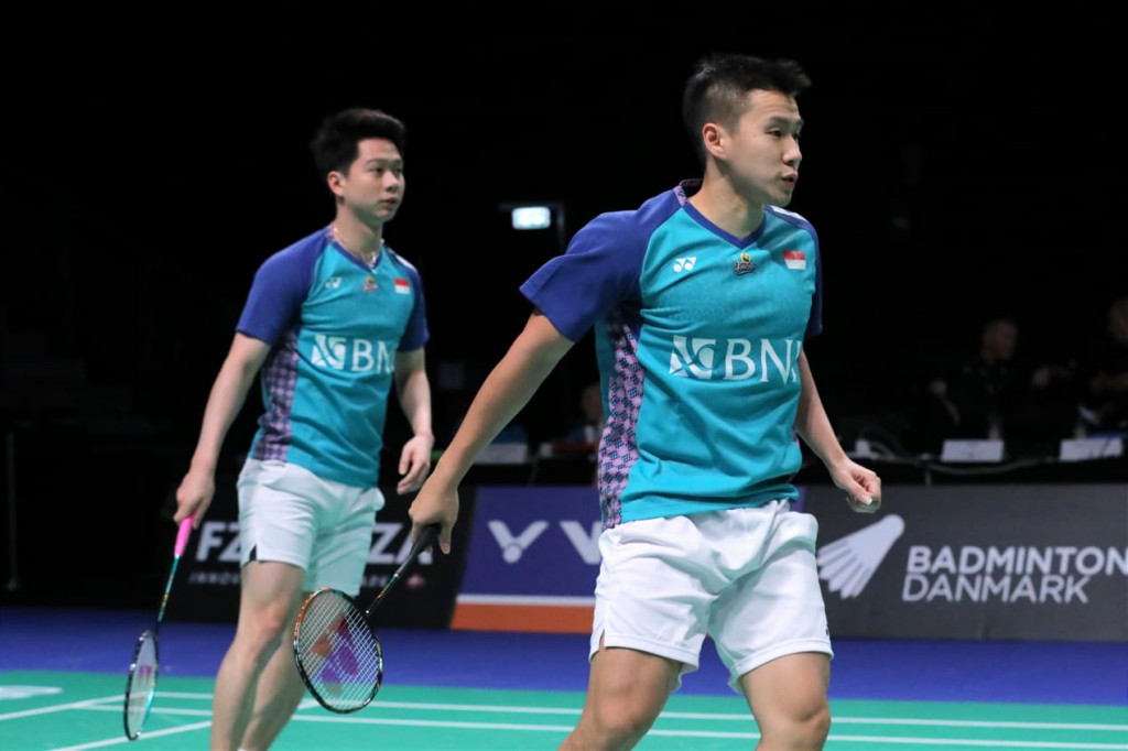 Denmark Open: Susah Payah Tekuk Leo/Daniel, Marcus/Kevin ke Semifinal Denmark Open: Susah Payah Tekuk Leo/Daniel, Marcus/Kevin ke Semifinal