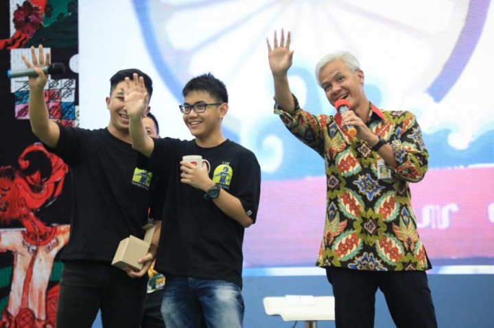 Ganjar Dinilai Aktif Beri Wadah Generasi Muda Mengembangkan Diri
