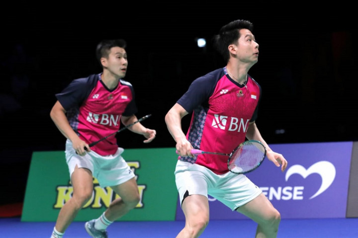 Denmark Open: Tundukkan Wakil Malaysia, Marcus/Kevin Melaju ke Final