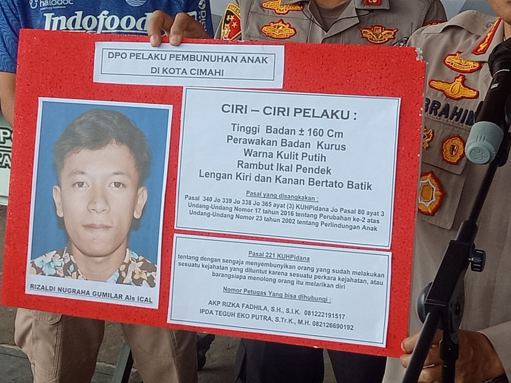 Polisi mengungkap identitas pelaku penusukan seorang bocah di Kota Cimahi