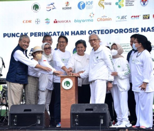 Wakil Ketua MPR RI, Lestari Moerdijat mengatakan pentingnya kesehatan tulang dan membangun pola hidup sehat. (Foto: Dok. Istimewa)