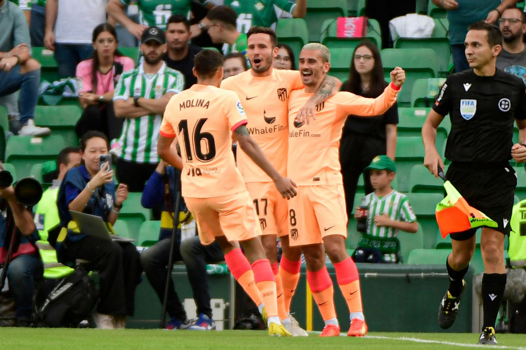 Liga Spanyol: Brace Griezmann Bawa Atletico Menang 2-1 atas Real Betis