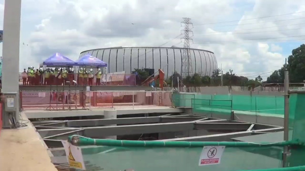 Progress Pembangunan Pompa Air Sentiong Ancol Mencapai 51 Persen