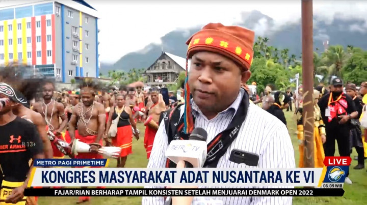 Pawai Budaya Warnai Pembukaan Kongres Masyarakat Adat VI di Papua