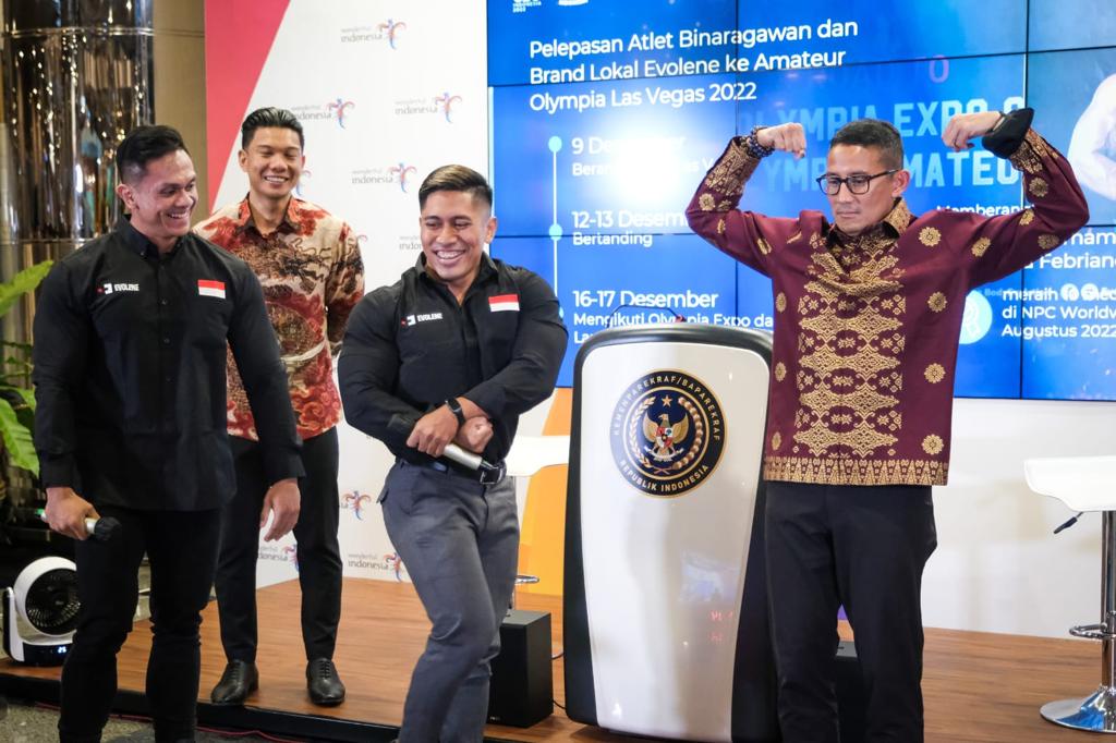 Sandiaga Harap Prestasi Atlet Binaraga Indonesia Menginspirasi Generasi Muda