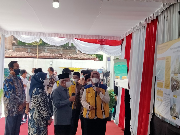 Wapres Tinjau Pembangunan Kampus Terpadu UNU Yogyakarta