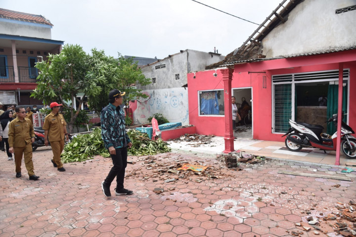 631 Rumah di Sidoarjo Rusak Diterjang Puting Beliung