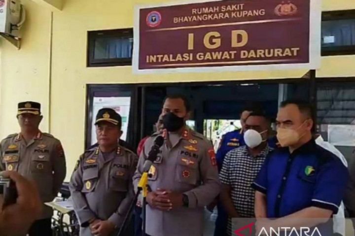 Polda NTT Bentuk Tim Investigasi Kebakaran Kapal Chantika
