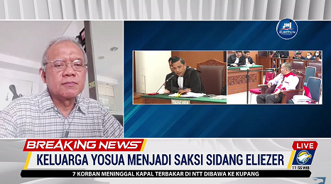 Pengacara Brigadir J Jadi Saksi Persidangan Bharada E, Ini Kata Pakar Hukum