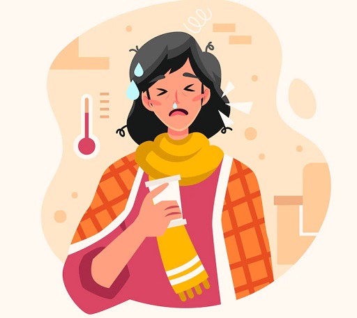 Orang yang terinfeksi virus ini akan mengalami demam tinggi, nyeri otot, dan sakit kepala parah. (Foto: Ilustrasi. Dok. Freepik.com)