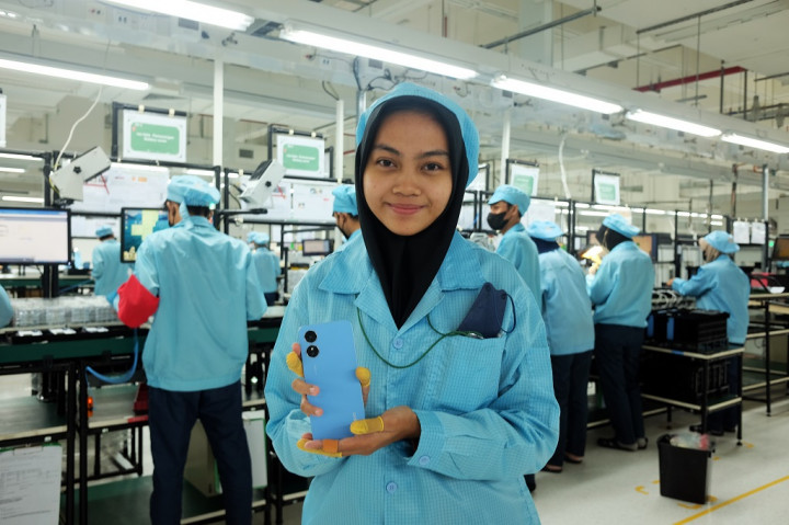35% Tenaga Kerja di Pabrik Baru Oppo dari Tangerang