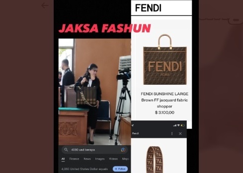 Viral Jaksa Pakai Tas Mewah di Sidang Sambo, Segini Harganya
