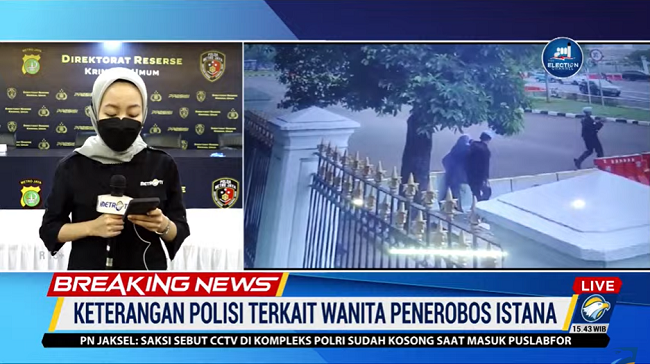 Alasan Wanita Penerobos Istana Todongkan Pistol ke Paspampres