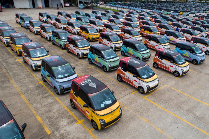 Ratusan Wuling Air EV Tersedia untuk Para Delegasi G20