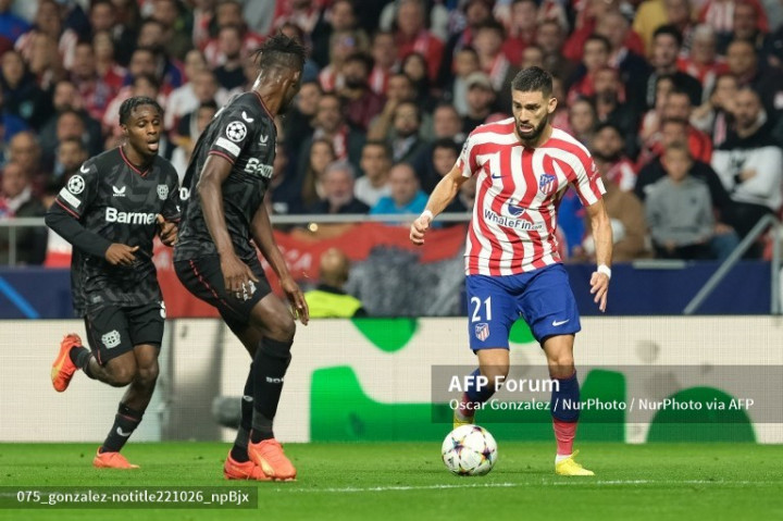 Liga Champions: Atletico Madrid Tersingkir Setelah Ditahan imbang Leverkusen