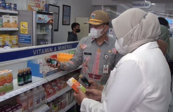 Pemkot Jakpus Masih Temukan Obat Sirop yang Dilarang BPOM