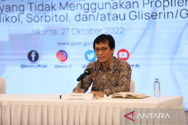 Komnas HAM: Harus Ada Pihak Bertanggung Jawab Soal Kasus Gagal Ginjal