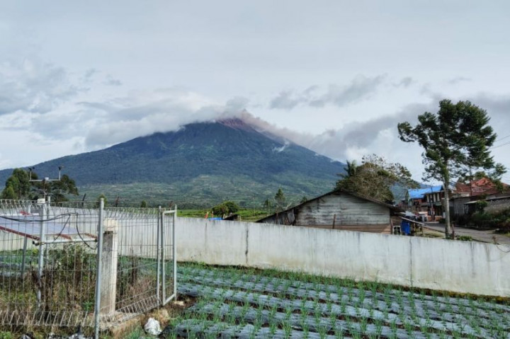 Erupsi Gunung Kerinci, Warga Kayu Aro Diminta Pakai Masker