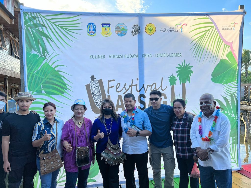 Festival Ulat Sagu telah diselenggarakan di Kampung Yoboi, Distrik Sentani, Kabupaten Jayapura, Papua, pada 25-27 Oktober 2022 (Foto:Dok)