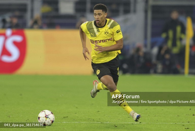 Gelandang Borussia Dortmund, Jude Bellingham (AFP/Jurgen Fromme)