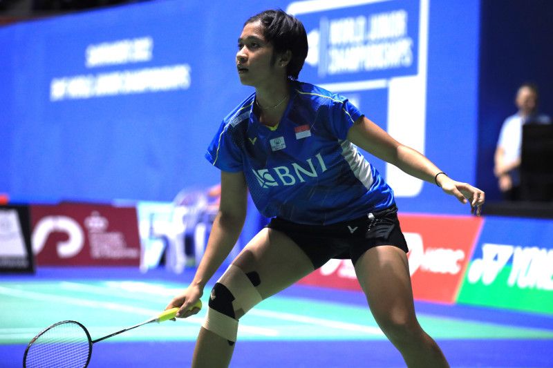 Pebulu tangkis tunggal putri Indonesia Ester Nurumi Twi Wardoyo.