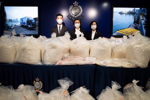 Banyak Banget! Hong Kong Sita 1,8 Ton Sabu Cair