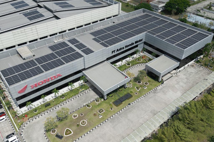 Biar Ramah Lingkungan, Honda Gunakan Listrik dari Solar Panel