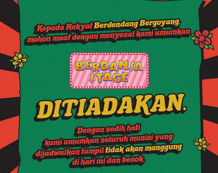 Kacau! Festival Berdendang Bergoyang Batalkan Panggung, Penonton 'Ngamuk'