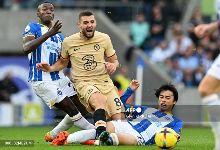 Brighton Terlalu Tangguh untuk Chelsea