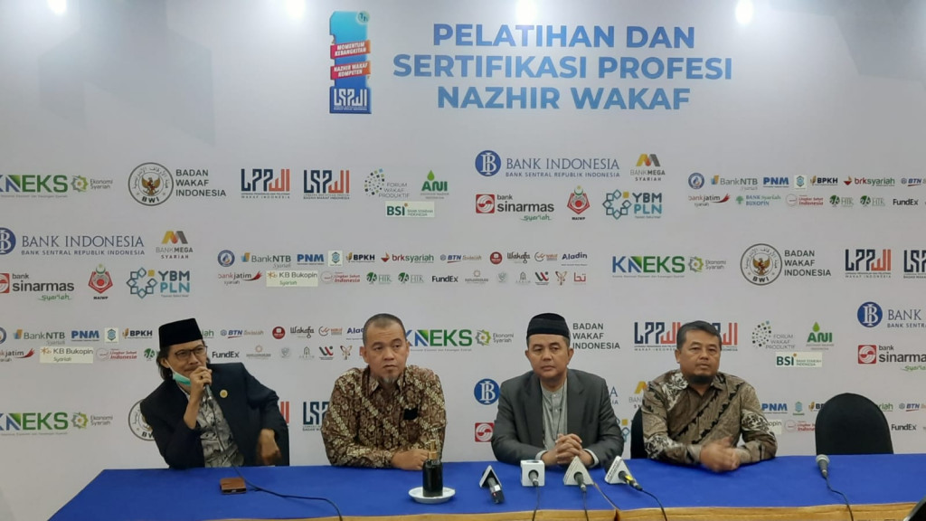 LSP BWI Uji Kompetensi Ratusan Nazir