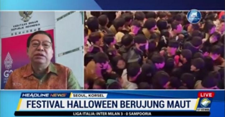Korban Jiwa Perayaan Halloween di Itaewon Korsel Bertambah, Total 147 Meninggal Dunia