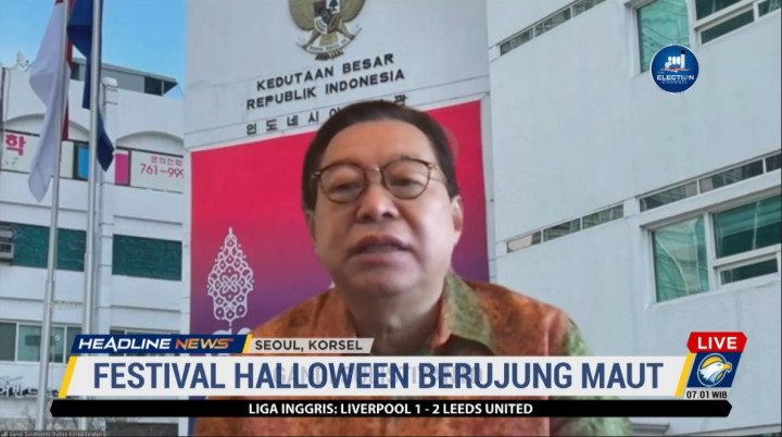 KBRI Seoul Terus Pantau Perkembangan Korban Tragedi Halloween Itaewon