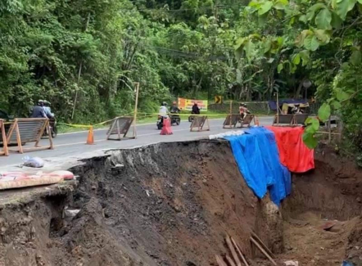 BNPB Pasang Pendeteksi Longsor di Desa Kertaangsana Sukabumi