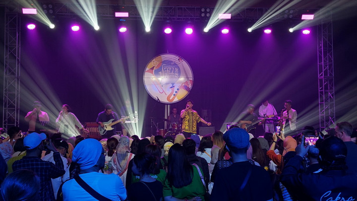 Bahagianya Cakra Khan Tampil Perdana di The Papandayan Jazz Fest 2022