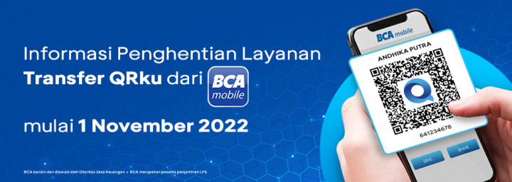Mulai Besok, Layanan QRku BCA Dihentikan