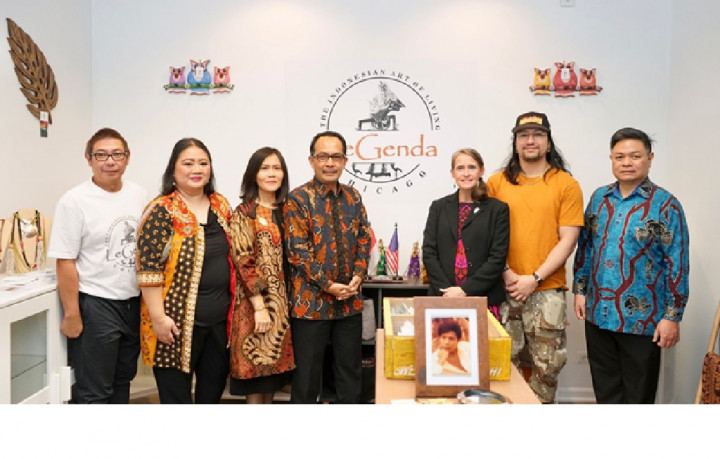 Toko Indonesia 'LeGenda' Hadirkan Produk Seni dan Kerajinan RI di Chicago