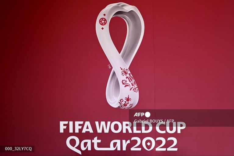 Logo Piala Dunia 2022 (AFP/Gabriel Bouys)