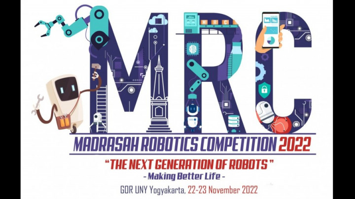 180 Tim Siap Berlaga di Kompetisi Robotik Madrasah 2022