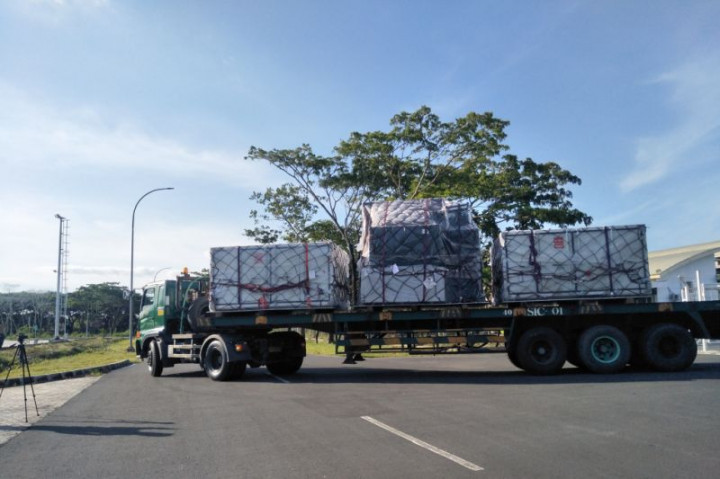 Seluruh Logistik WSBK Sampai di Sirkuit Mandalika