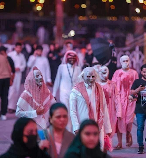 Heboh! Arab Saudi Izinkan Perayaan Halloween untuk Pertama Kalinya Jadi Sorotan Warganet