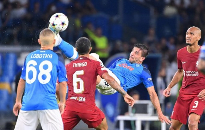 Liverpool vs Napoli: Susunan Pemain, <i>Head to Head</i>, dan Prediksi