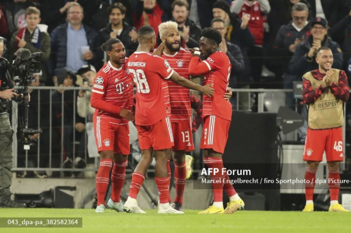 Wow, Kalahkan Inter 2-0, Muenchen Raih Kemenangan 100 Persen di Fase Grup