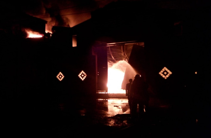 4 Gudang di Dadap Tangerang Terbakar, Api Baru Padam Setelah 7 Jam