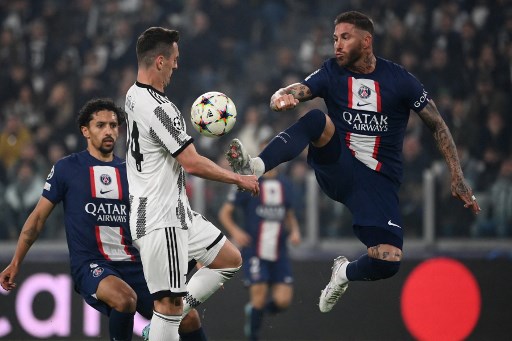 Permalukan Juventus, PSG Temani Benfica ke Babak 16 Besar