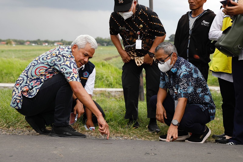 Digelontorkan Bantuan, Warga Brebes Bersyukur Akses Jalan Sudah Mulus